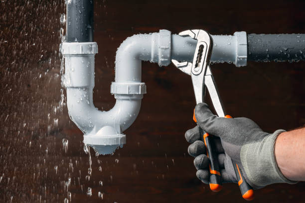 Professional Leak Detection technician working in Bethania, NC